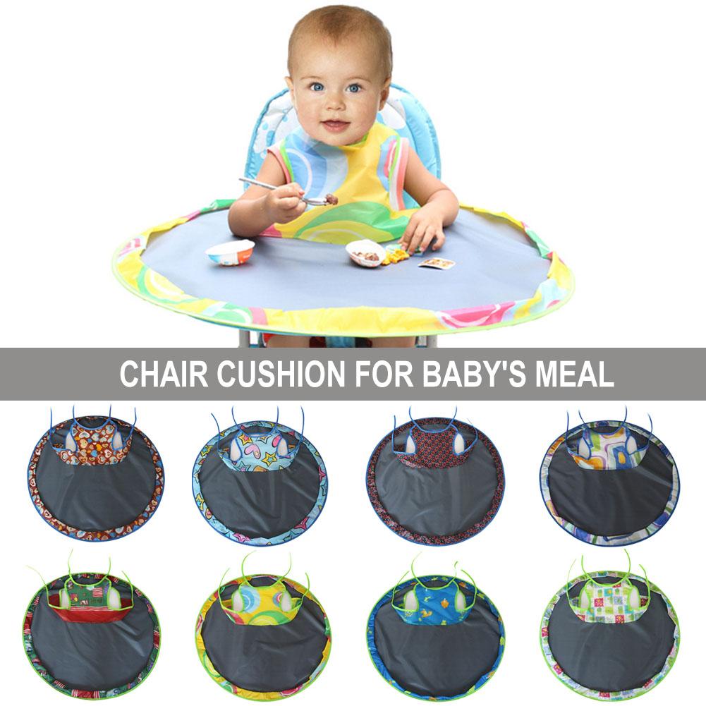 Baby Feeding Saucer Pad Mat Highchair Cover Anti-dirty Table Pad Germ Prevents Food And Toys Falling To Floor