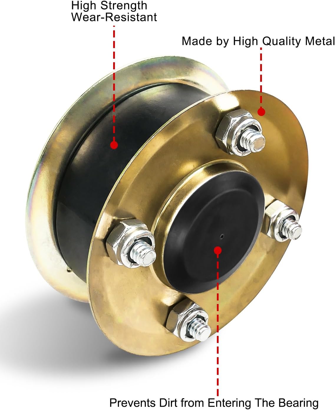 131-4509 125-2532 Maaier Spanrol en 120-3335 Riem Kit Compatibel met Toro 30" Dekmaaier Geschikt voor TimeMaster 20975 20975