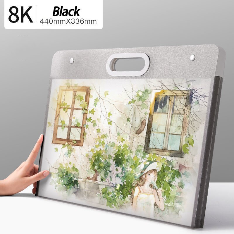 Drawing Paper Drawing Bag Storage Works Favorites Children's Drawing Storage Bag Painting Drawings Art Album: 1