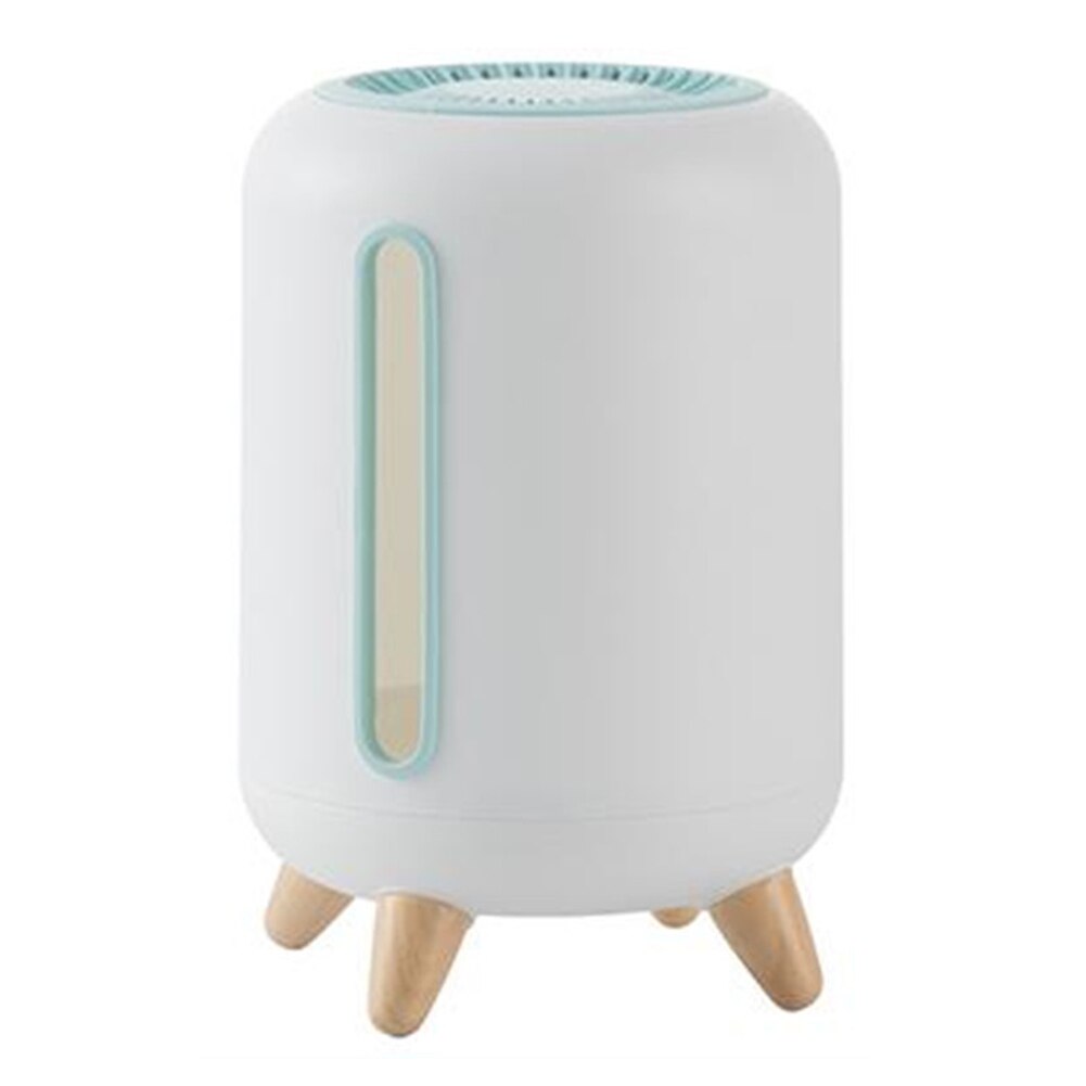 Round Living Room Desktop Organizer Tissue Box Countertop Free Standing Home Decor Storage Case Bedroom Dresser Hotel Furniture: Blue