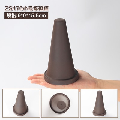 Discus fish Ceramic simulated fish tank cichild shrimp hiding cave shelter rock aquarium Ornament Decoration Breeding