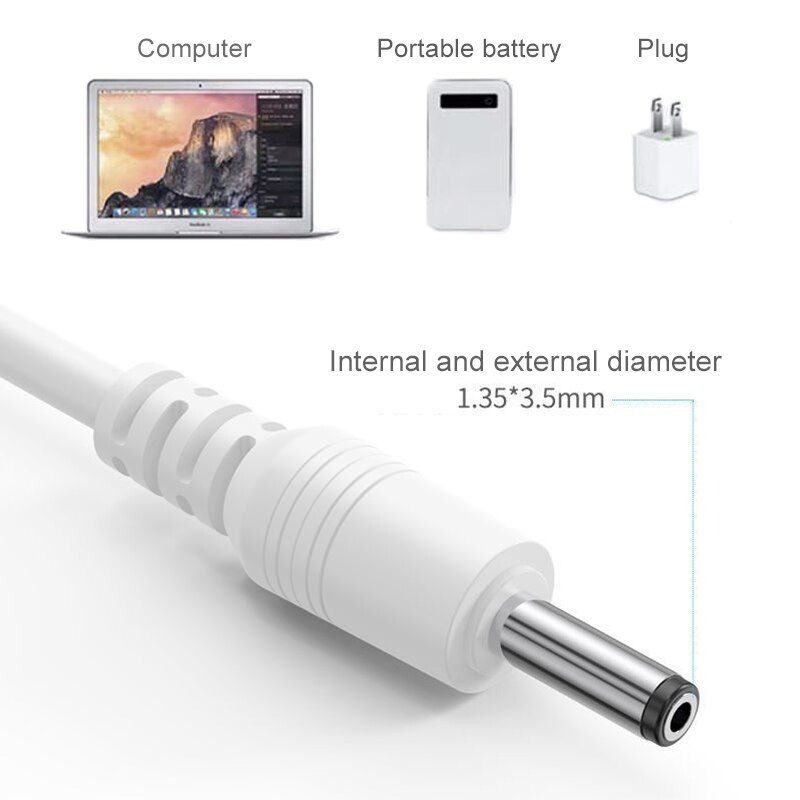 Usb strømforsyningskabel for danse kaktus leker ladekabel erstatningsledning danse kaktus leker mikro usb ladeledning