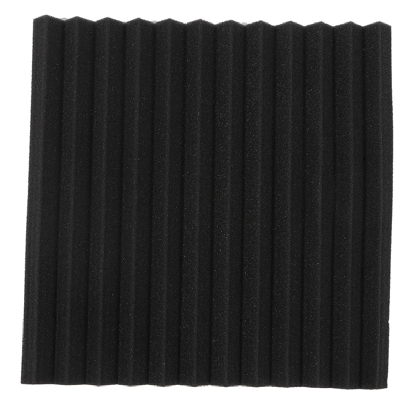 Wig Akoestisch Schuim Met Plakband 24 Pcs Geluiddichte Panelen, Silencing Spons