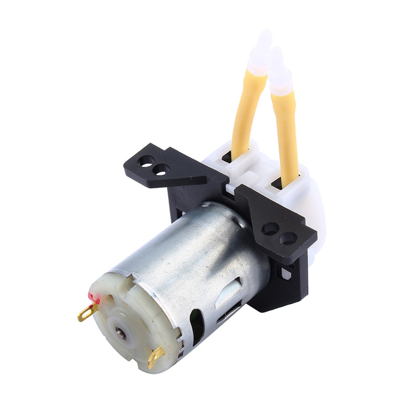 DC 12V Peristaltic Pump DIY 2mm Peristaltic Tube Liquid Dosing Water Pump For Aquarium Lab Analytical