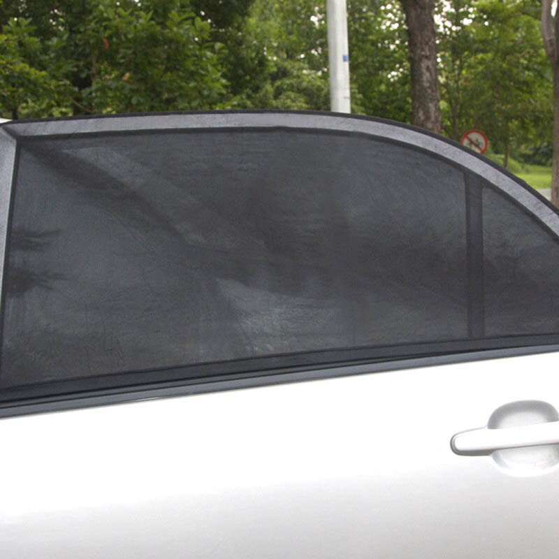1 Paar Auto Front Side Window Zonnescherm Mesh Anti-Uv Baby Kid Pet Protector Zonnescherm Cover V6