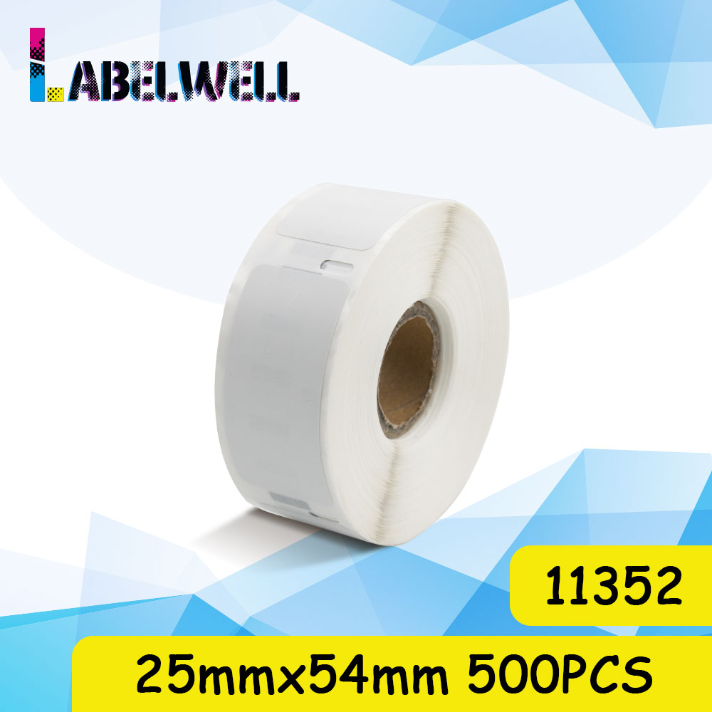 Labelwell 5Rolls 99012 Address Stickers 99010 99014 11352 11355 11354 Labels For Dymo Labelwriter 450 Label Maker 450 Twin Turbo: 1Roll 11352 500pcs