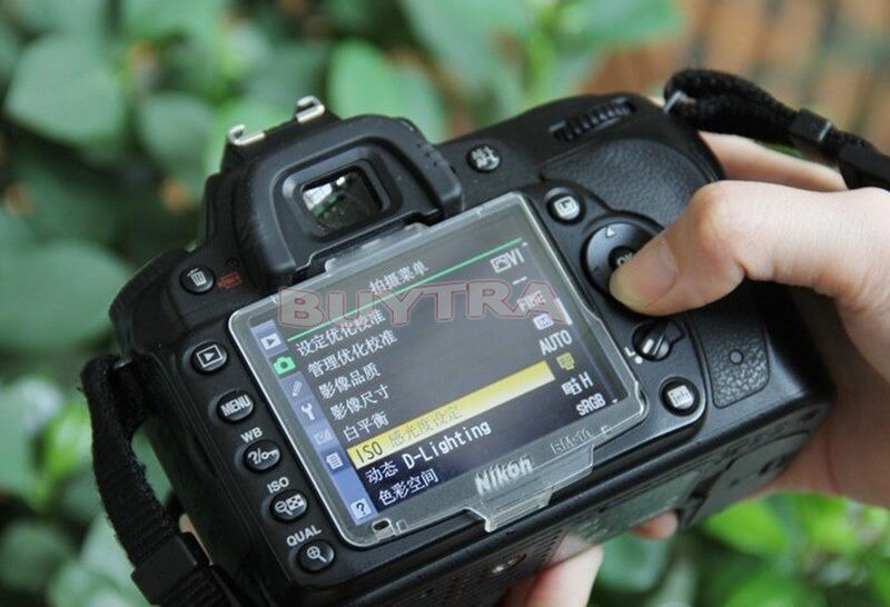1Pc Plastic Camera Hard Cover Lcd Screen Protector Voor Nikon D90 Bm-10 Camera Screen Cover Case Beschermende