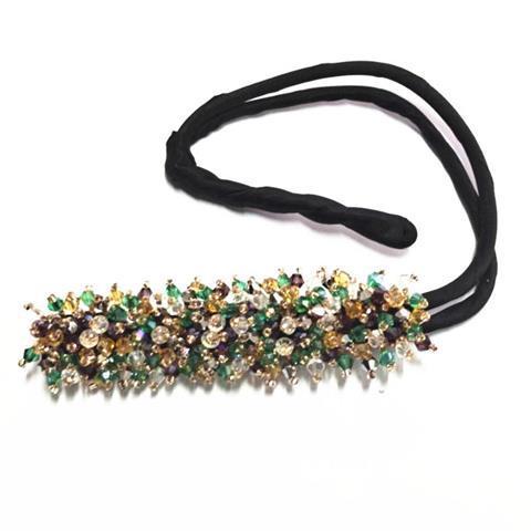 Pinza mágica para estilizar el cabello, rizador de cabello, herramienta de torsión, horquilla, instrumento de rizado femenino, accesorios para el cabello: Green