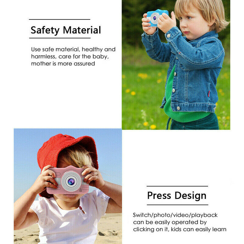 Kids Mini Camera 1080HD Video Camcorder Speelgoed Leuke Camcorder Oplaadbare Digitale Camera Kinderen Educatief Speelgoed Outdoor Play