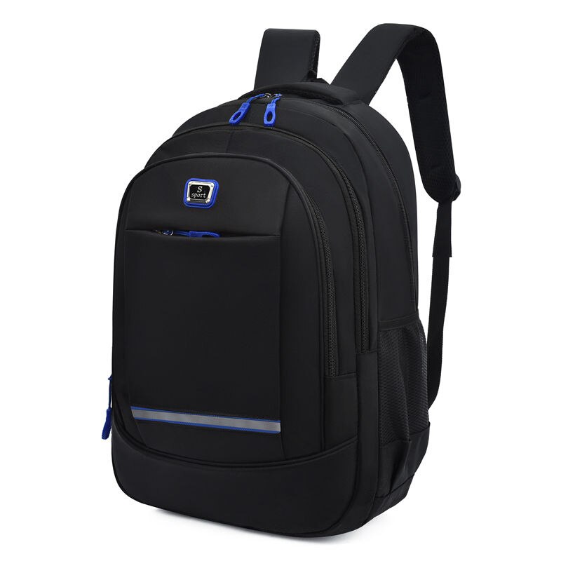 Mannelijke Oxford Rugzakken Laptop Tassen Voor Tiener Jongens Scholieren Casual Outdoor Reizen Grote Capaciteit Tas: Blue