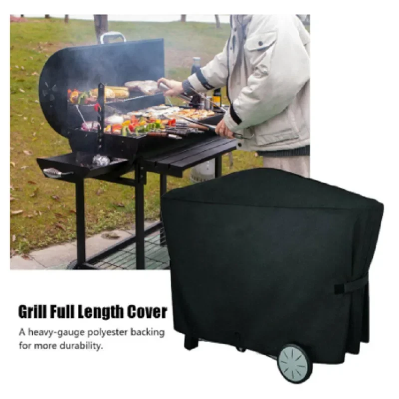 Bbq grilldæksel til weber  q2000 q3000 bbq cover udendørs grilltilbehør støvtæt vandtæt regnbeskyttelsesovertræk