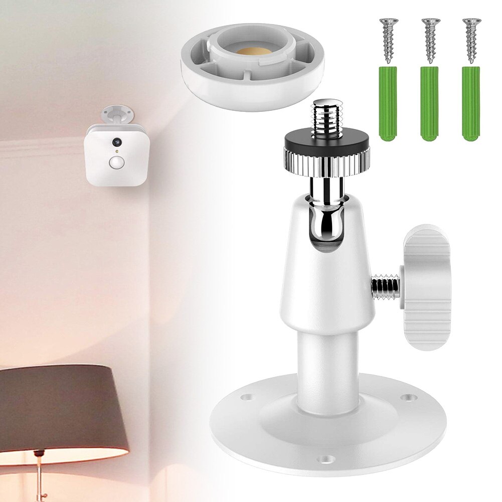 Security Wall Mount Sensor Metal Security Camera Bracket Indoor Mount Bracket 360 Degree Rotation VH99