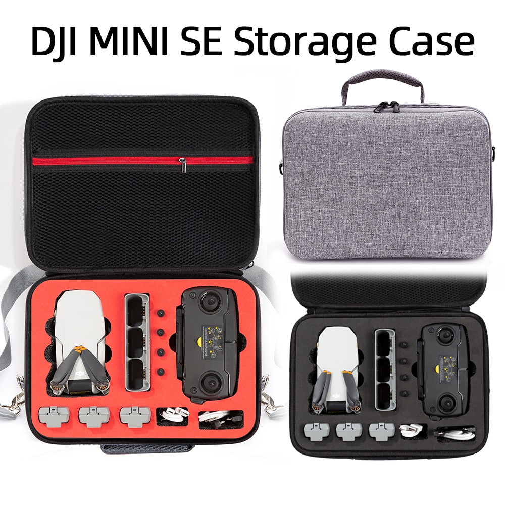 Dji mini se opbevaringstaske rejse vandtæt bæretaske bærbar boks skuldertaske til dji  om 5/ mini 3 pro drone tilbehør