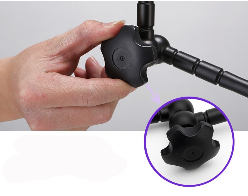 Centechia Pro Adjustable Friction Articulating Magic Arm/Super Clamp For DSLR LCD Monitor LED Light Camera Accessories