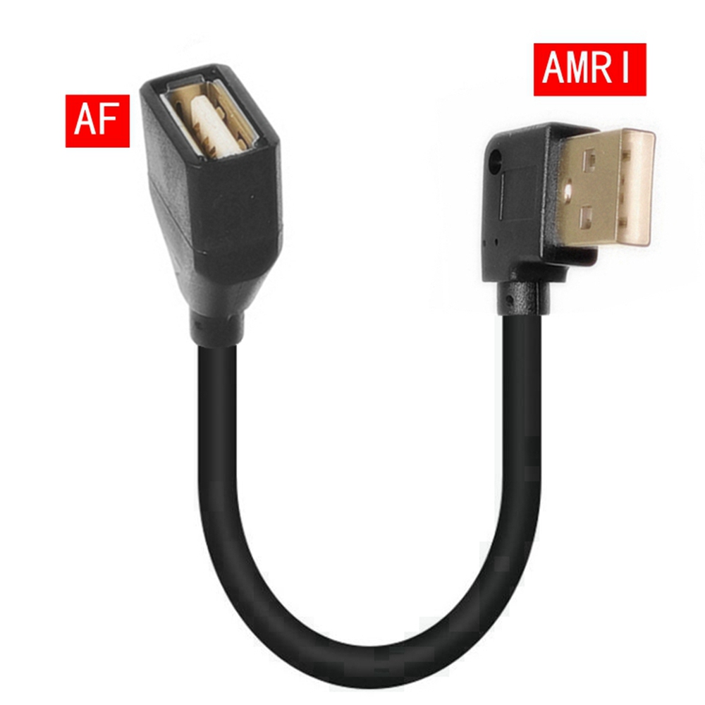 USB 2.0 Verlengkabel Data Man-vrouw Kabel Extender 0.1M 0.25M 0.5M 1M voor Telefoon opladen Computer USB 2.0 Uitbreiding: green / 0.2M