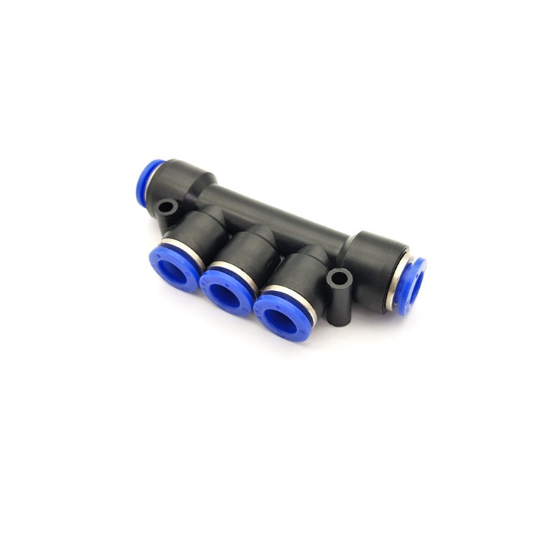 Air Pneumatic 5 Ways 8mm to 8mm Push in Connectors Quick Release Fitting Coupler