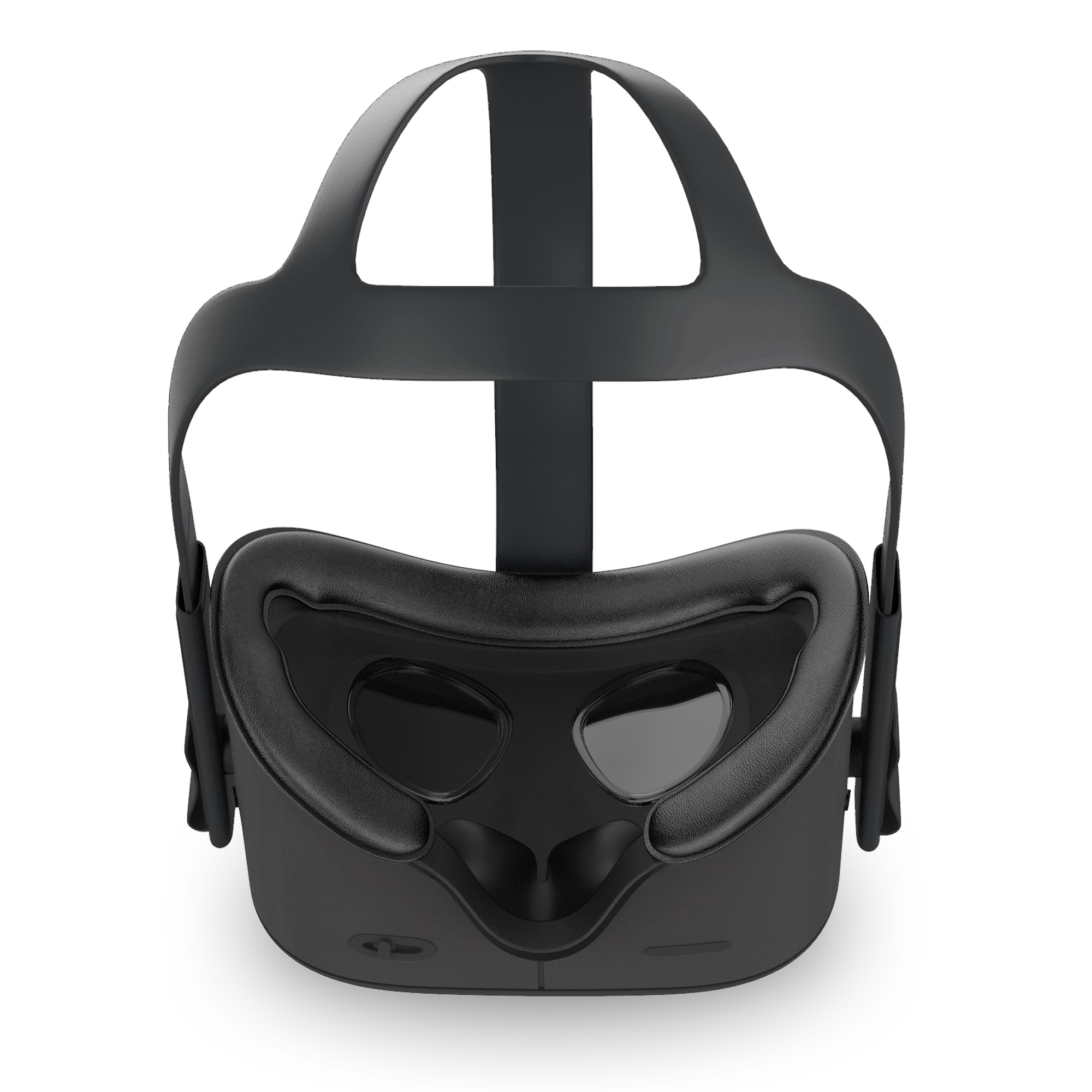 Conjunto de capa para oculus quest, suporte de interface facial anti-vazamento, almofada de cobertura de rosto substituída para oculus quest vr acessórios