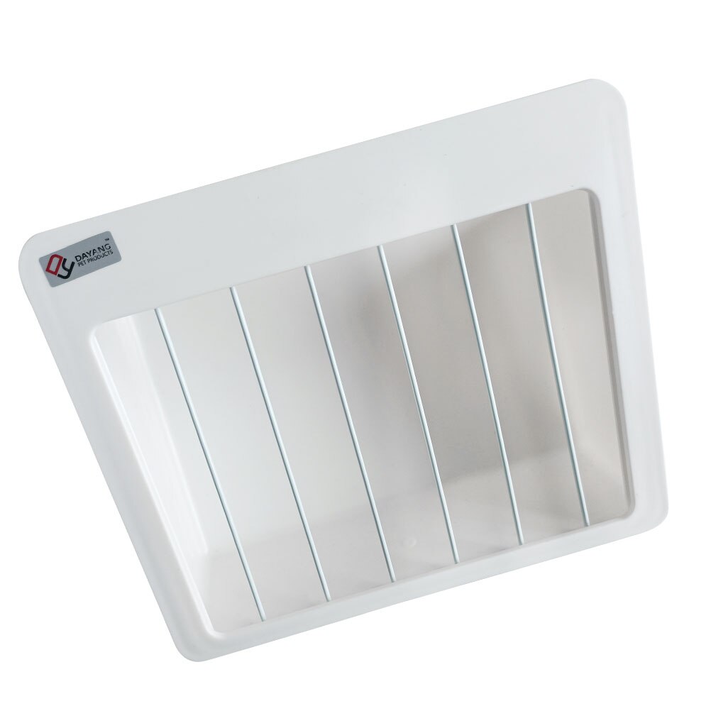 Kooi Innerlijke Hooi Rack Opknoping Konijn Hooiruif Cavia Voedsel Feeder Kleine Pet Supply: Default Title