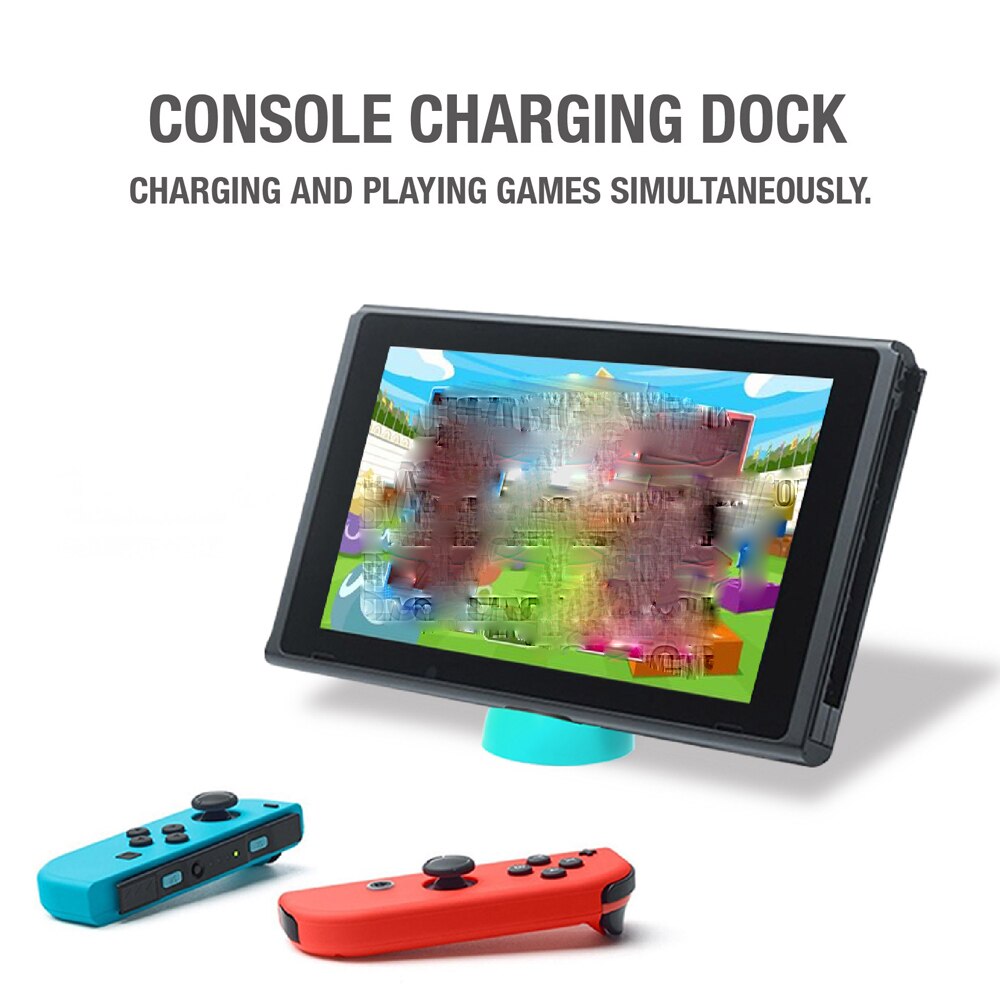 Pour NS Switch / Switch Lite Console de jeu accessoires jeux chargeur Dock Portable Mini chargeur socle se dresse Station de chargement