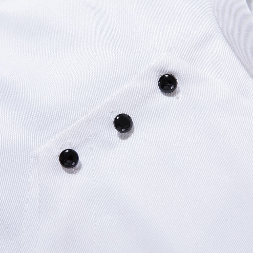 Food Service Long Sleeve Chef Jacket Head Chef Uniform Restaurant Hotel Kitchen Blue Black Chef Uniform Chef Coat