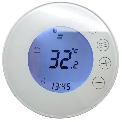 Tuya Wifi Slimme Thermostaat Elektrische Vloerverwarming Water/Gas Boiler Temperatuur Afstandsbediening Voor Google Thuis, Alexa: White / No WiFi Water