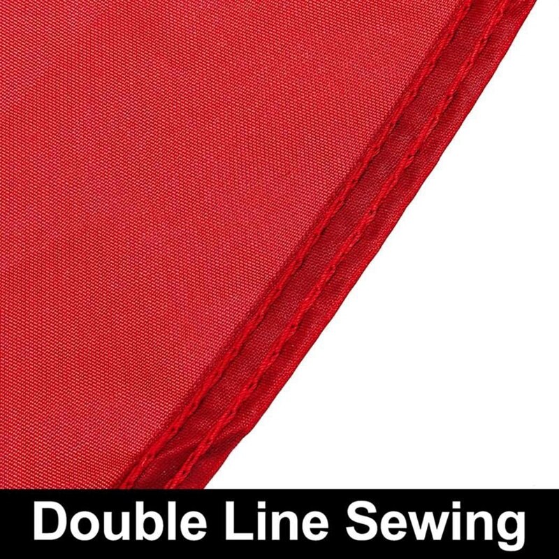 2X2M Canopy Top Cover Replacement Four-Corner Tent Cloth Foldable Rainproof Patio Pavilion Replacement Red