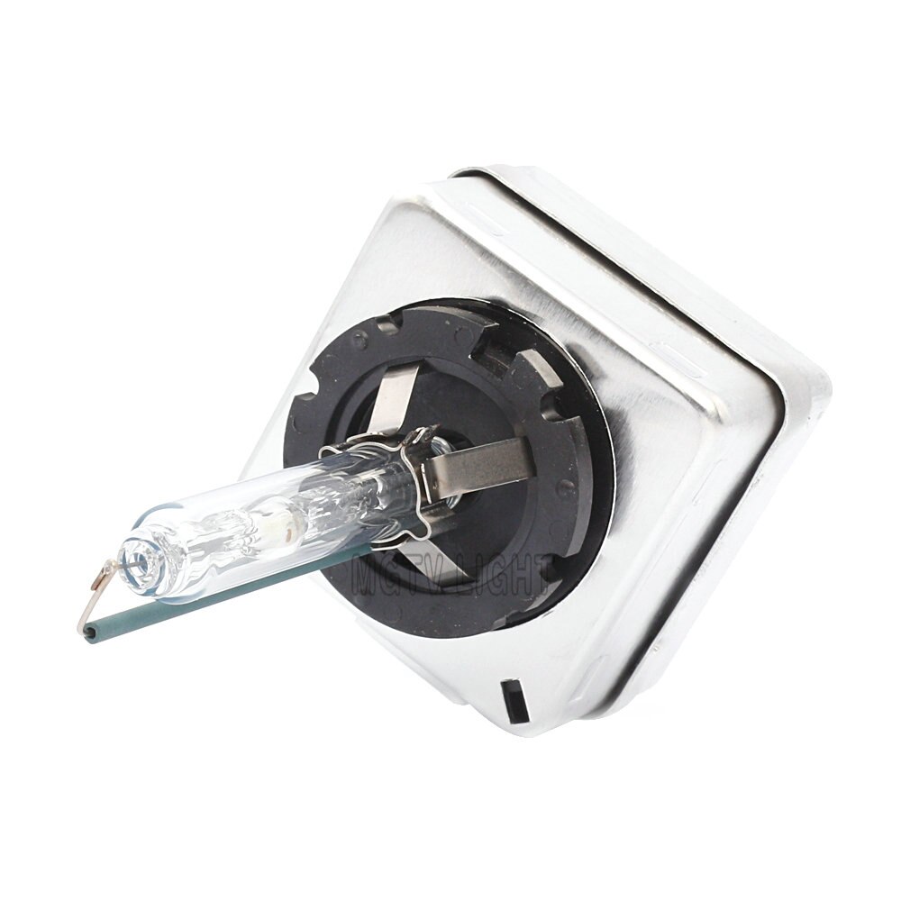 2PCS 35W HID-Xenon-Glühbirne Original D3S 66340 D1S CBI D2S D4S Kalten Blau mit Metall Halterung für Auto Scheinwerfer