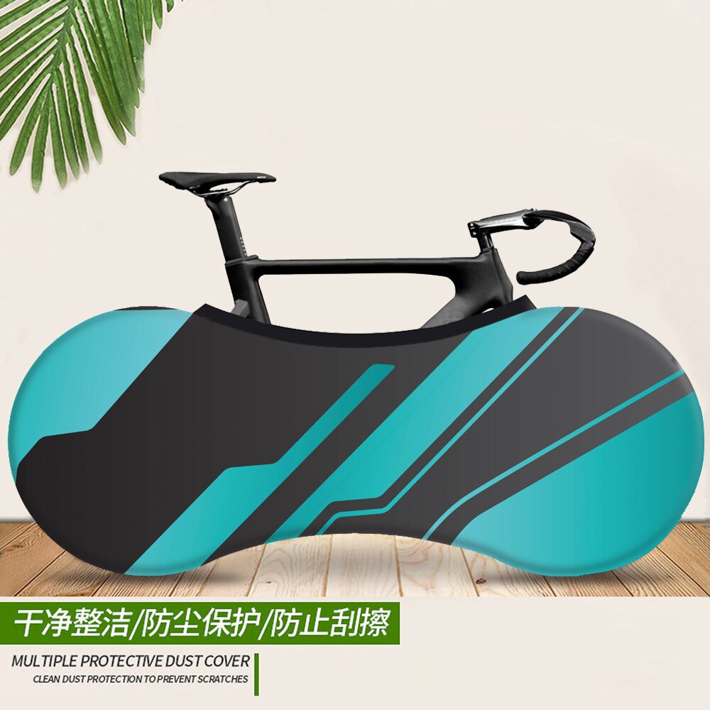MTB Rennrad Abdeckung Hohe Elastische Stoff 26 "-28" Fahrrad Indoor Staub Abdeckung Aus Echtem reifen Schutz Abdeckung Lagerung: 10