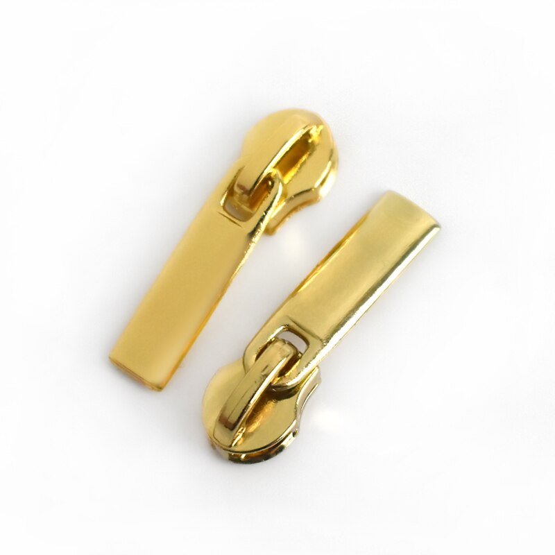 30 sztuk Meetee 6/8mm suwaki Zipper dla 3 #5 # nylonowe zamki błyskawiczne dół kurtki kieszeń Zip głowy torba zamki zestawy naprawcze DIY akcesoria: ZT148-LightGold-No5