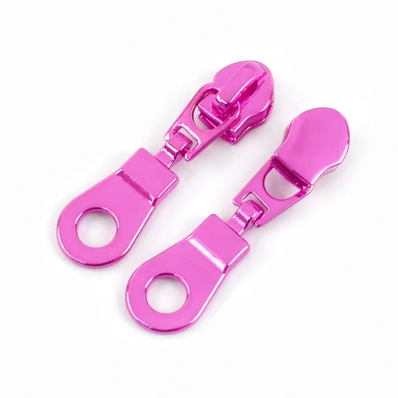 5 deslizadores de cremallera para 5 # Cinta con cremalleras de nailon al metro, bolsa de costura, bolsillo, cabeza con cremallera, chaqueta, kits de reparación de ropa, accesorios DIY