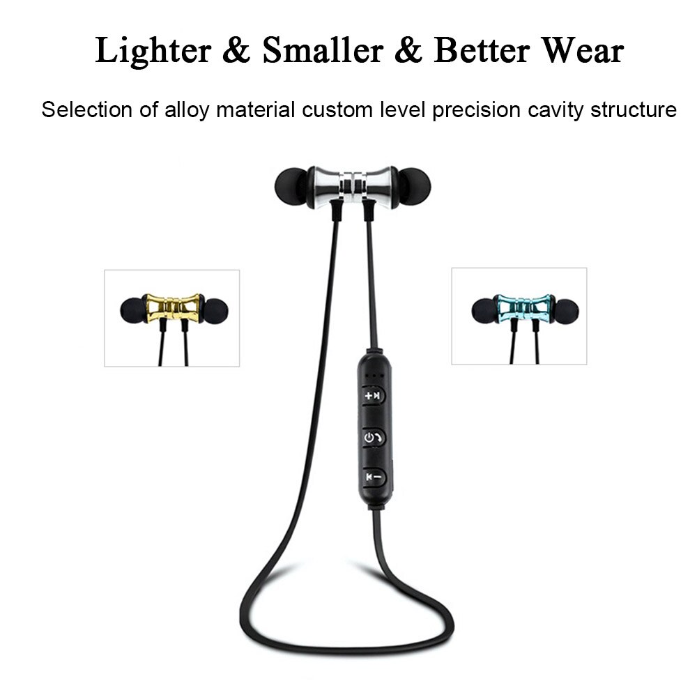ROVTOP Magnetische Musik Bluetooth Kopfhörer XT11 Sport Läuft Drahtlose Bluetooth Headset Mit Mic Für iPhone 8X7 Xiaomi Huawei