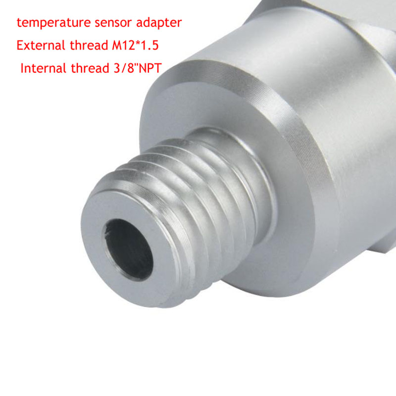Auto Parts Oil Pressure Sensor Connector Cooling Water Temperature Sensor Adapter M12*1.5 Female Thread 3/8"NPT