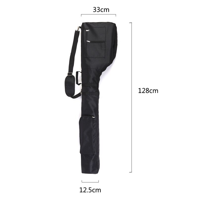 Golf Club Package Soft Foldable Portable Golf Accessories Waterproof Large Capacity Golf Bag