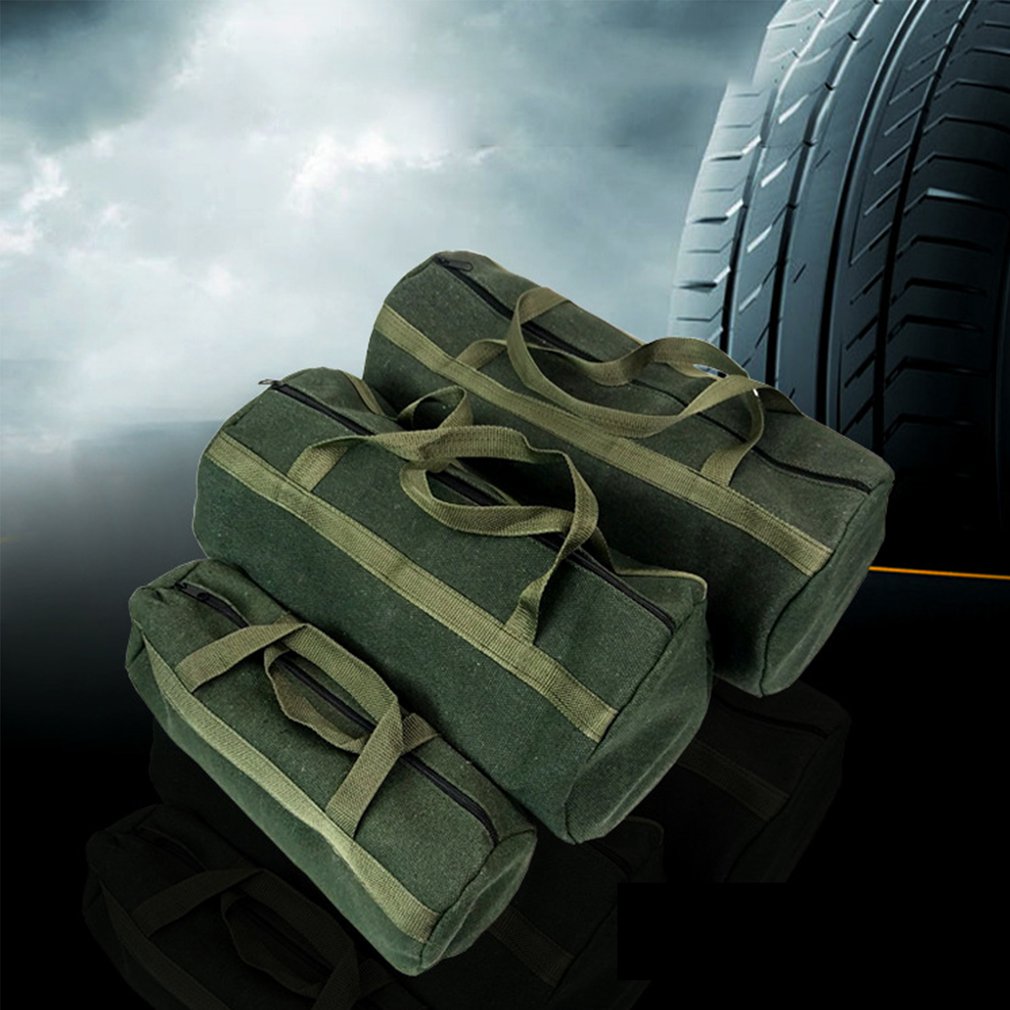 Home Tool Bag Heavy Duty Canvas Pouch Storage Bags Portable Instrument Case For Work Power Tool Storage Bag