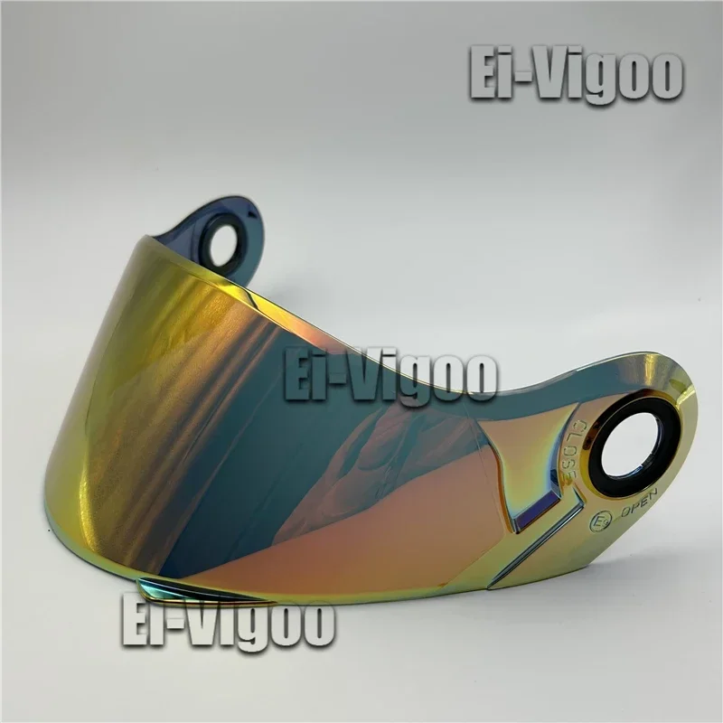 Visière pour LS2 Ff370 Visera Abatible Arriba Casco De Motocicleta, Lente Antiniebla Colorida, Adecuada Para LS2 FF394 FF386 FF325: Marron