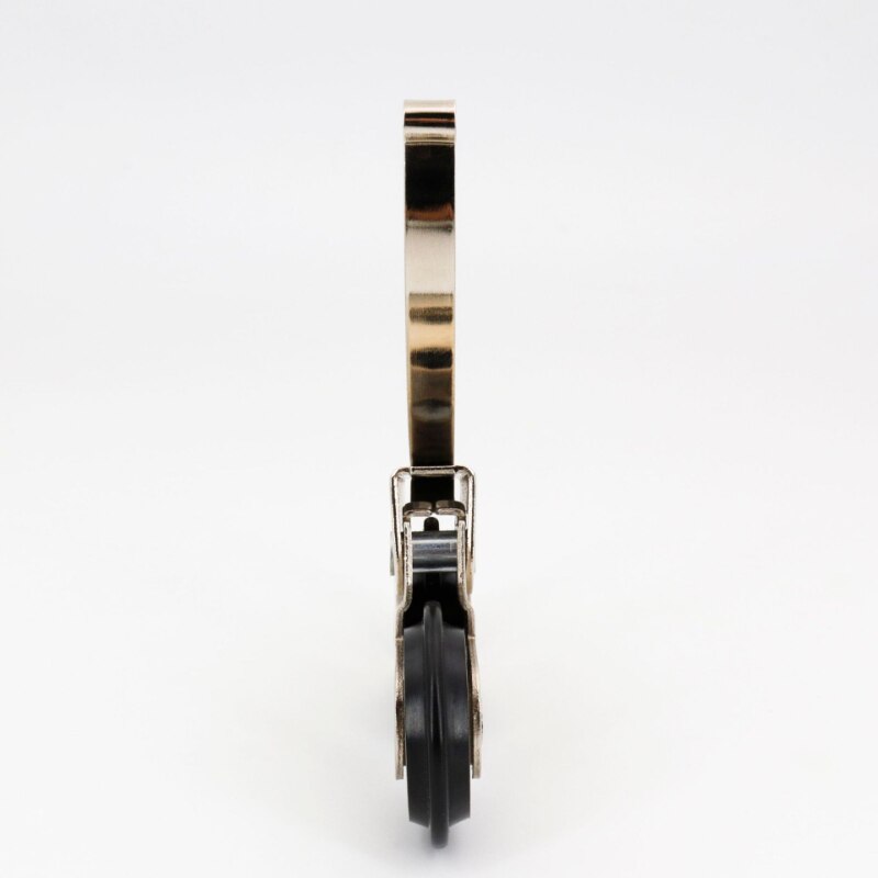 Sliding door double wheel runner silent roller closet glass sliding door pulley partition light rail sliding door pulley