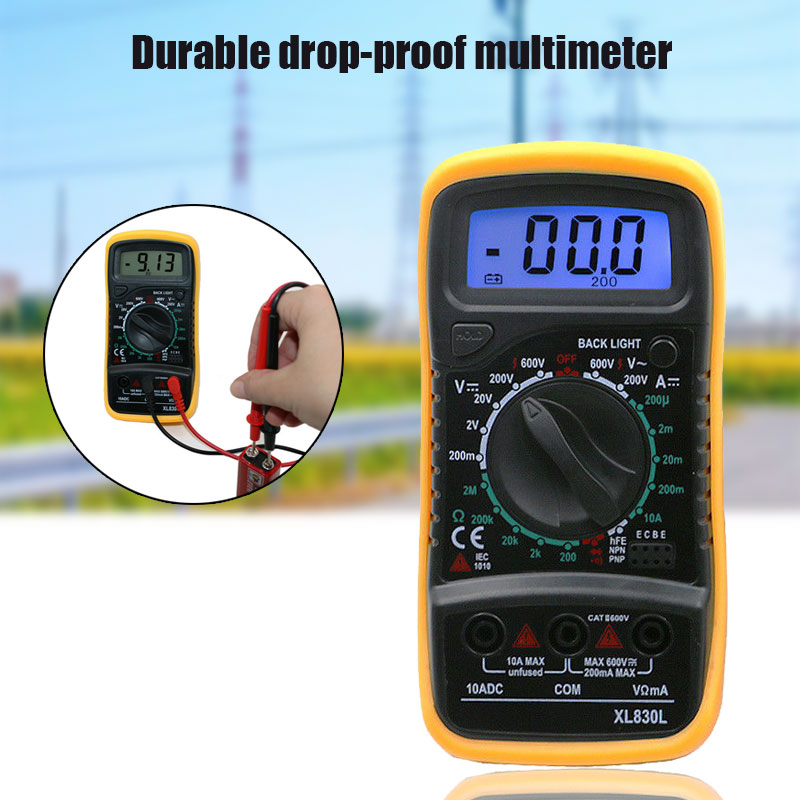 Digital LCD Multimeter Voltmeter DC AC Ammeter Meter Tester Tool TT-best