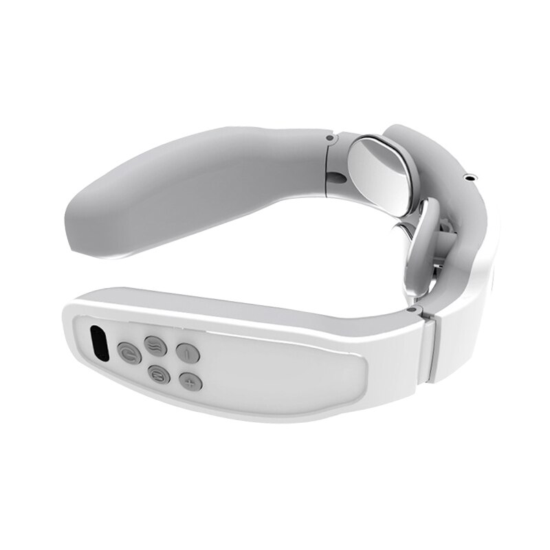 6 Modes 9 Levels Electric Neck Massager Pulse Cervical Vertebra Relax Lumbar Leg Massage Device