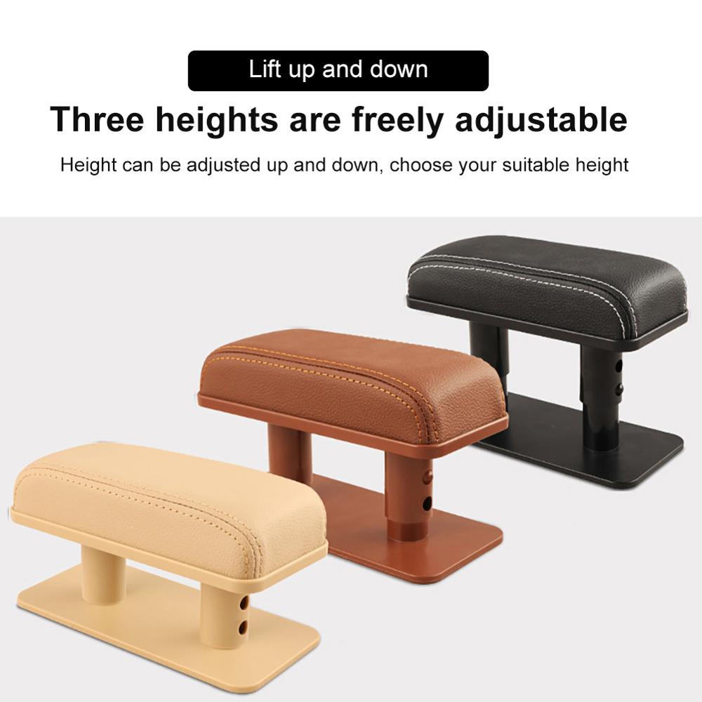 Accoudoir de voiture universel réglable, Support de coude gauche, coussin Anti-fatigue, soulage la Fatigue du bras du conducteur