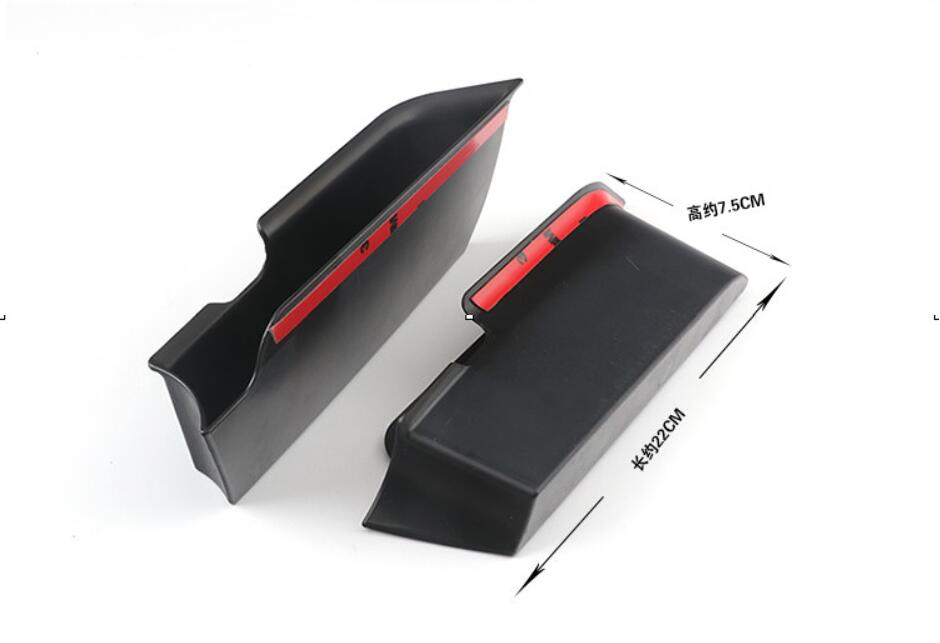 For Mini Cooper F56 Armrests Storage Box Car Inner Side Front Door Handle Storage Box ABS Tray Holder Car Styling Accessories