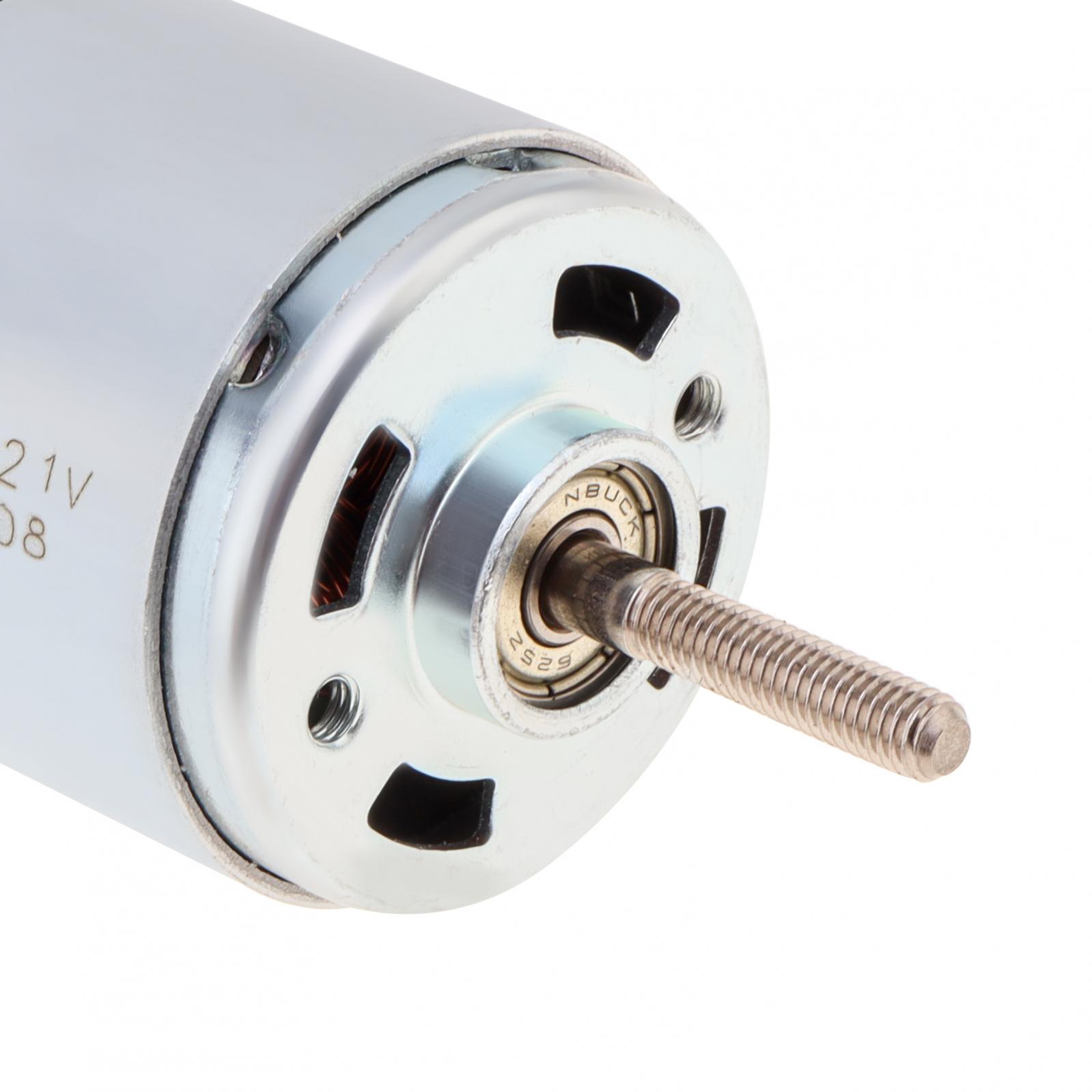 755 DC Motor 21V Universal Motor Replacement Parts for Lawn Mower, Rechargeable Lawn Mower Replaces Electric Tool Motors