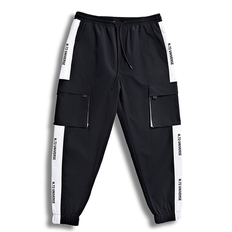 Miesten lenkkeilyhousut miesten tasku miehet hip-hop rento syksy nuorten urheiluhousut iso koko iso 5xl 6xl 7xl