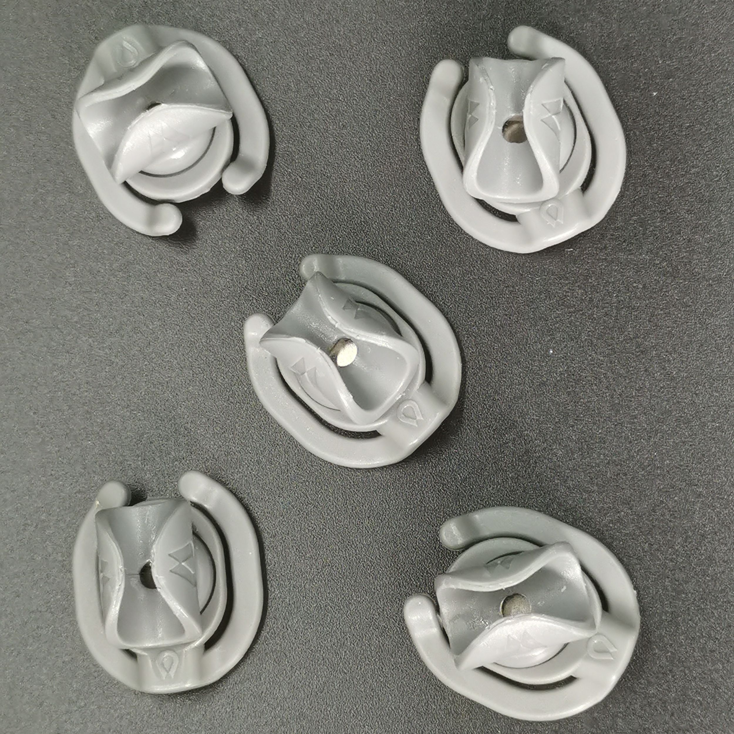 (5pcs/2pcs)Hydraulics Hose Magnet Kit, Hydration Tube Magnet Attachment for HydraPak, Magnet Tube Clip,Water Bladder Hose Clip: army green