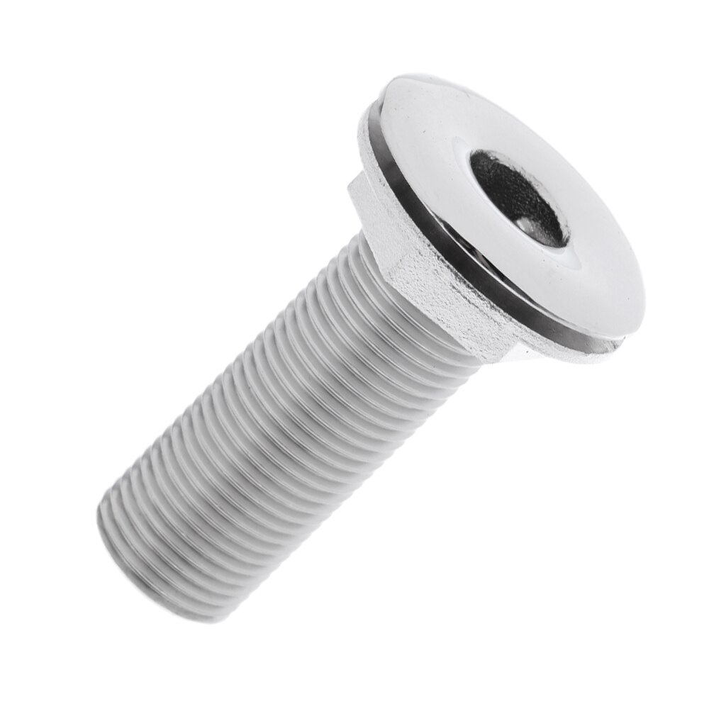 Boat Thru Hull Fitting Drain Straight Threaded Connector Pump Plumbing Hose Water Sports Canoeing Kayaking