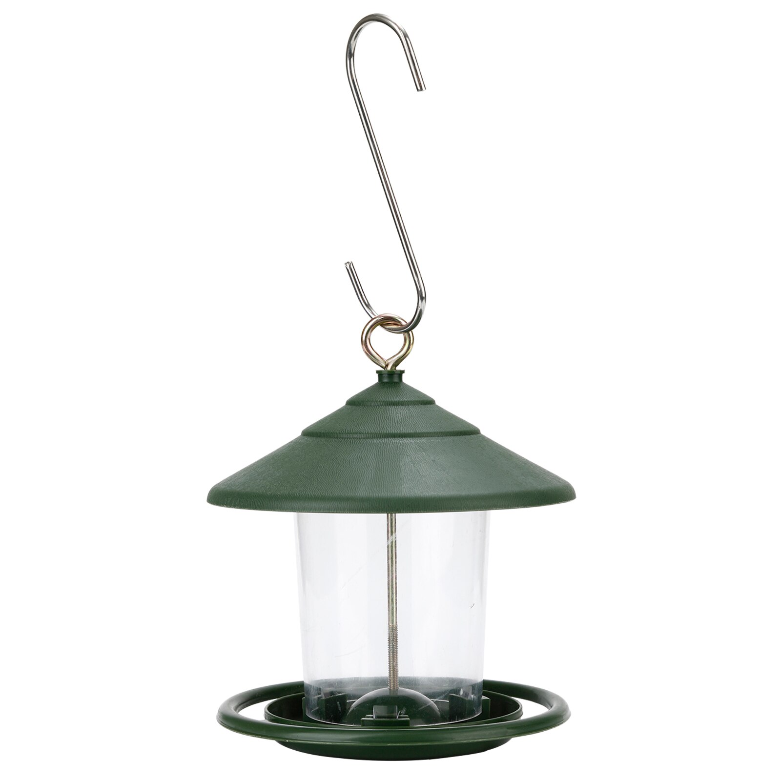 Bird Feeder Lightweight Waterproof ing Outdoor Gazebo Shaped Automatic Garden Yard Decor