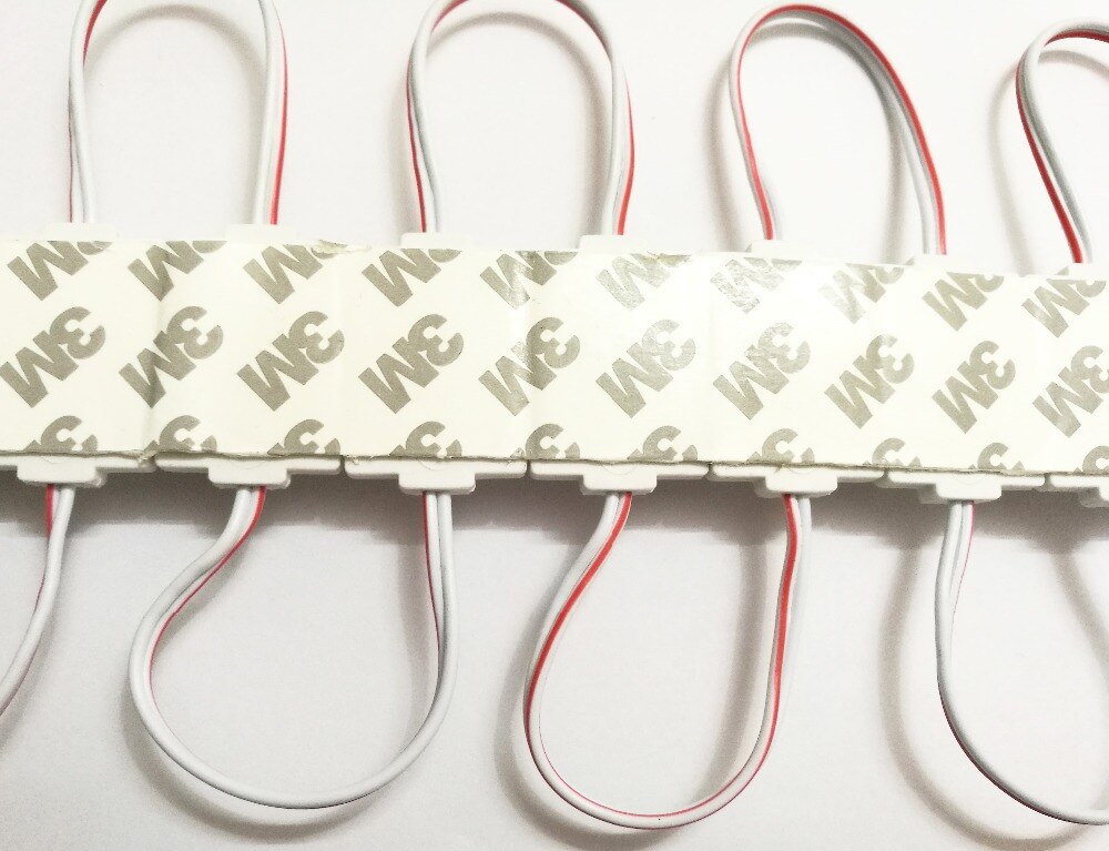 20pcs DC12V high power Waterproof LED Module with injection len (1LED, white, 1.5W) for Double-sided Lightbox high brightness B