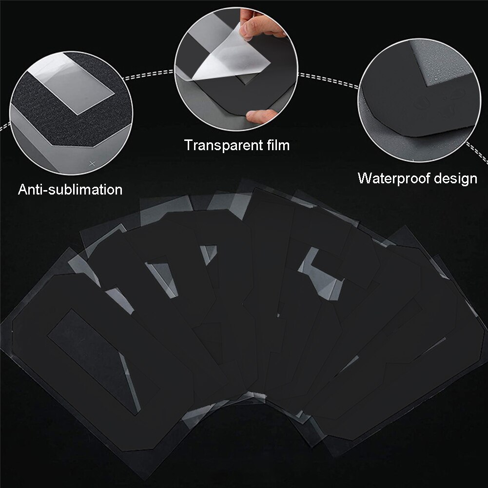 22 szt. Cyfrowe naszywki na ubrania naprasowanki na naklejki łatka DIY numer telefonu czarny biały aplikacja ubrania