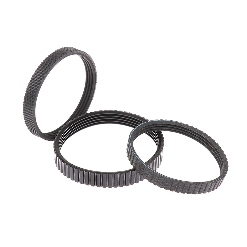 Pu af gummi el-høvl drev drivrem til  f20,218mm 1900b,238mm syd 90,255mm sort el-høvl tilbehør