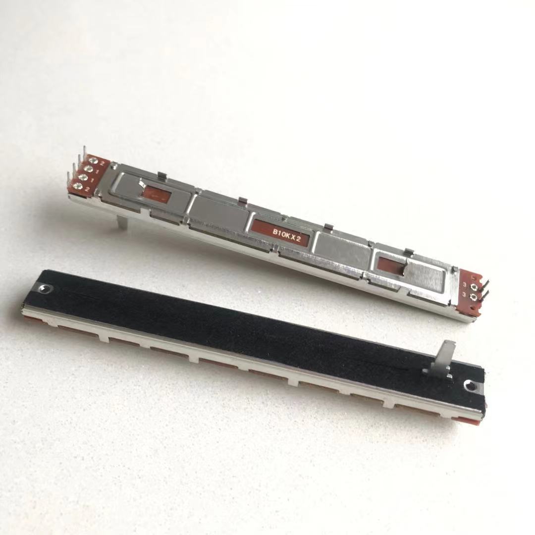 20pcs 128mm SC1009N B10K B103 Straight Slide Potentiometer for Soundcraft LIVE4 Series / Mixer dual channel B10KX2 Link Fader