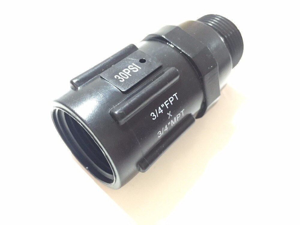 15 PSI 20PSI 25PSI 30PSI Garden Irrigation Drip Irrigation Pressure Regulator Hose Threaded 3/4" FM Thread